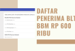 Aplikasi Cek Bansos, Untuk Melihat Daftar Penerima BLT BBM Rp 600 Ribu