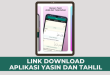 Download Aplikasi Yasin dan Tahlil Offline 2023