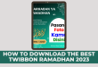 How to Download the Best Twibbon Ramadhan 2023